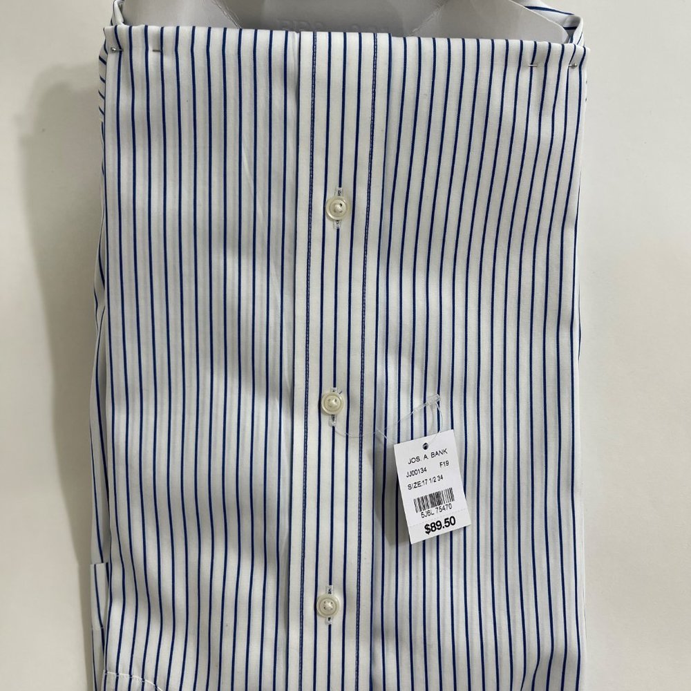 Jos A Bank Traveler shirt, 17 1/2 - 34 - Picture 2 of 5